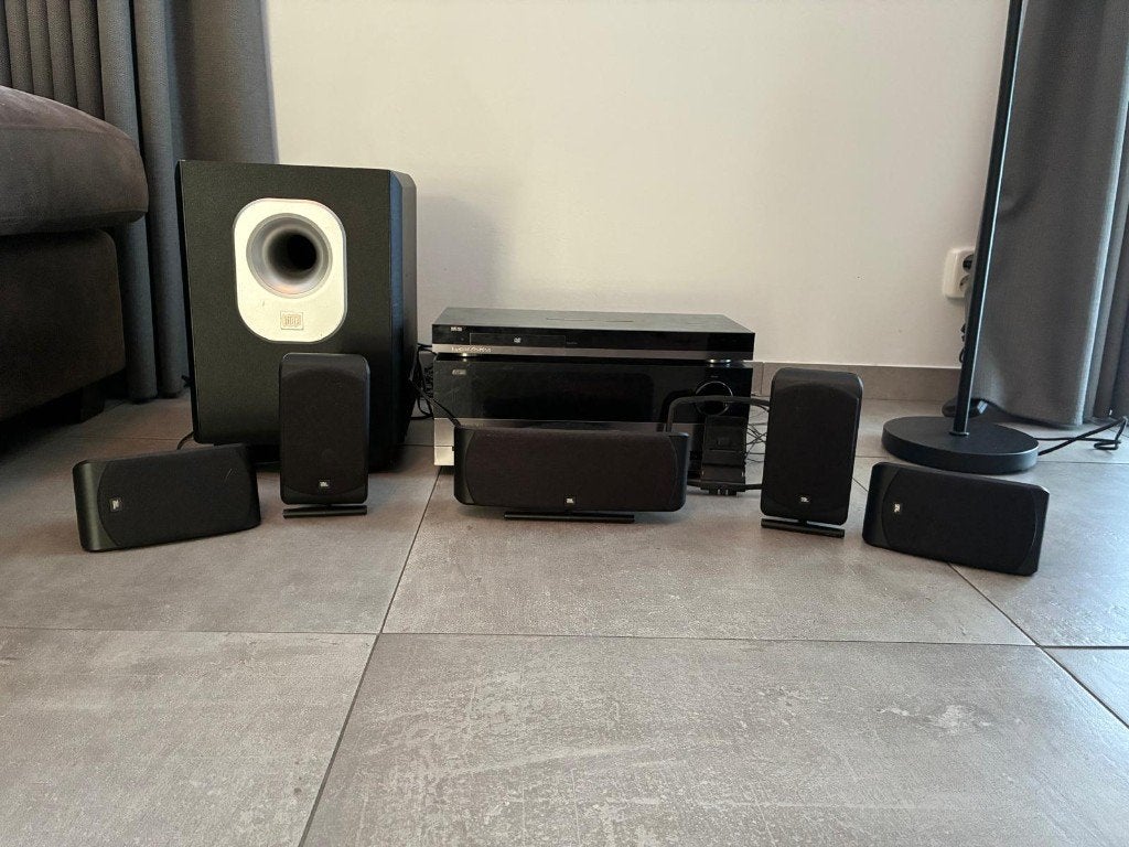 Harman cardon recever set 5.1 compleet, Ophalen, Zo goed als nieuw
