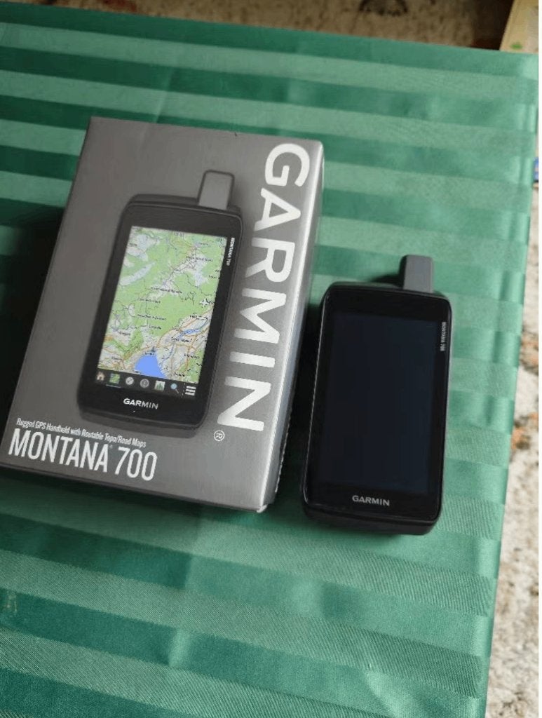 Garmin Montana 700 gps, Ophalen of Verzenden, Gebruikt, Navigatie of Gps