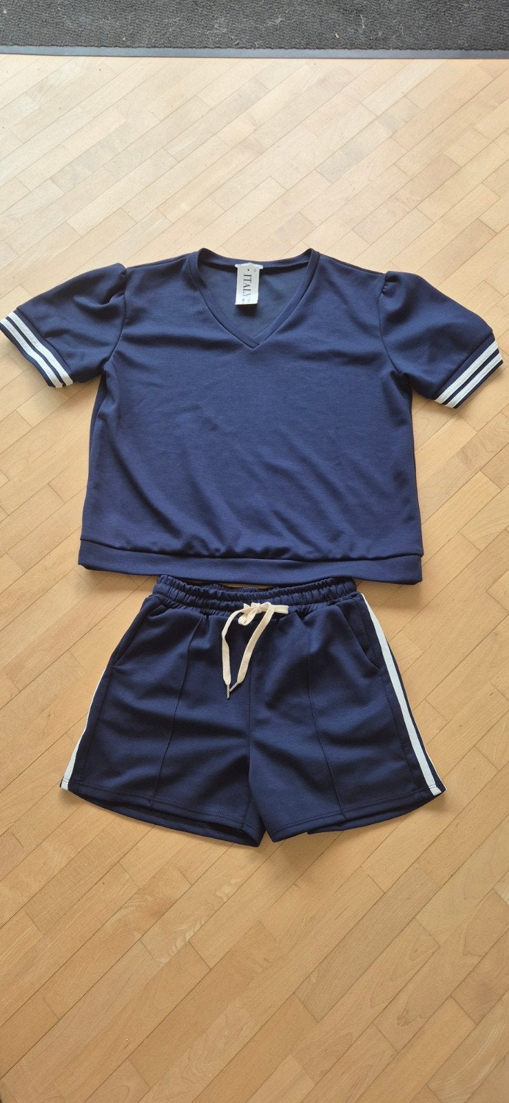 Nieuw setje, mt M, Maat 38/40 (M), Blauw, Nieuw, Italy Moda