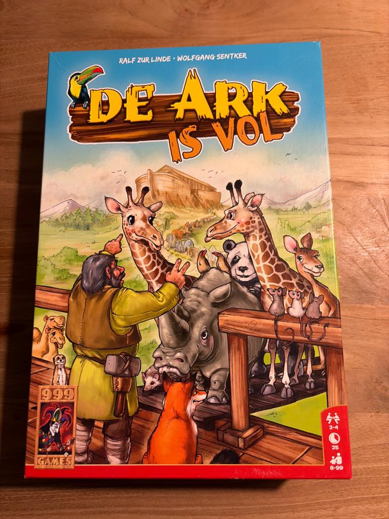 De Ark Is Vol - Leuk familiespel, Hobby en Vrije tijd, Gezelschapsspellen | Bordspellen, Gebruikt, Een of twee spelers, Drie of vier spelers