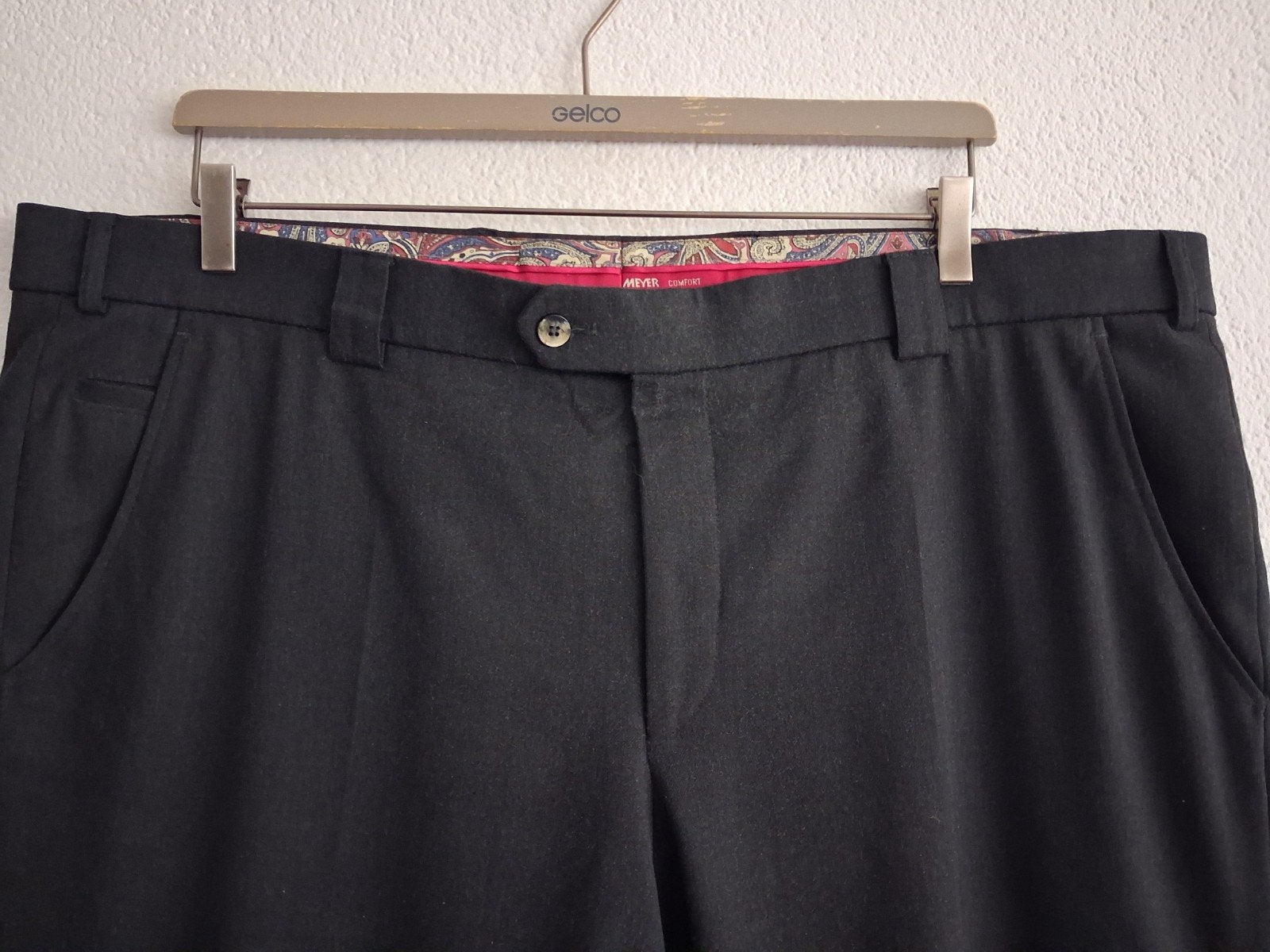 MEYER Comfort Heren Pantalon - Zwart - Maat 56/58 (XL), Ophalen of Verzenden