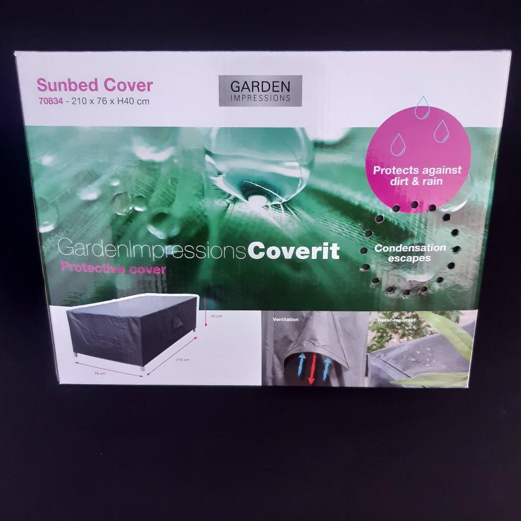 Garden impressions coverit ligbed hoes/ sunbed cover, Ophalen of Verzenden, Nieuw, Overige materialen