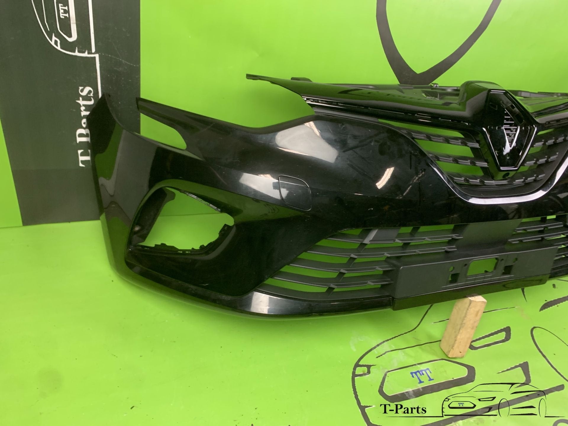 renault clio 5 voorbumper bumper nieuw grille rooster 19+, Info@fabrikant.eu, Renault, Ophalen of Verzenden, Bumper