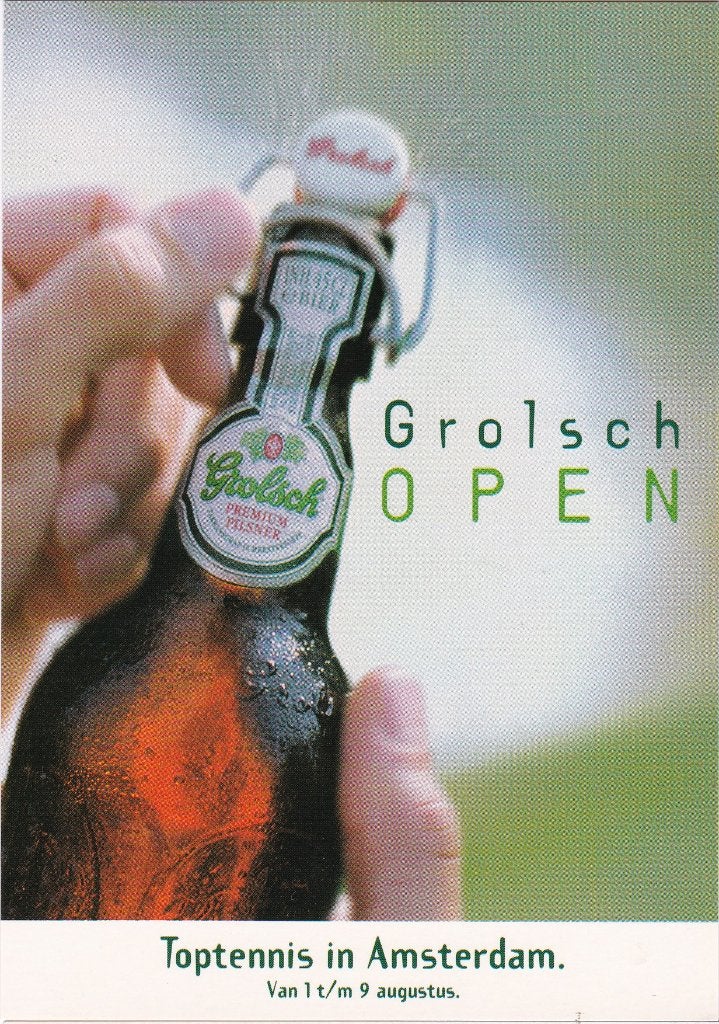 Grolsch Open Toptennis in Amsterdam 2010., Ophalen, Nieuw, Overige typen, Grolsch