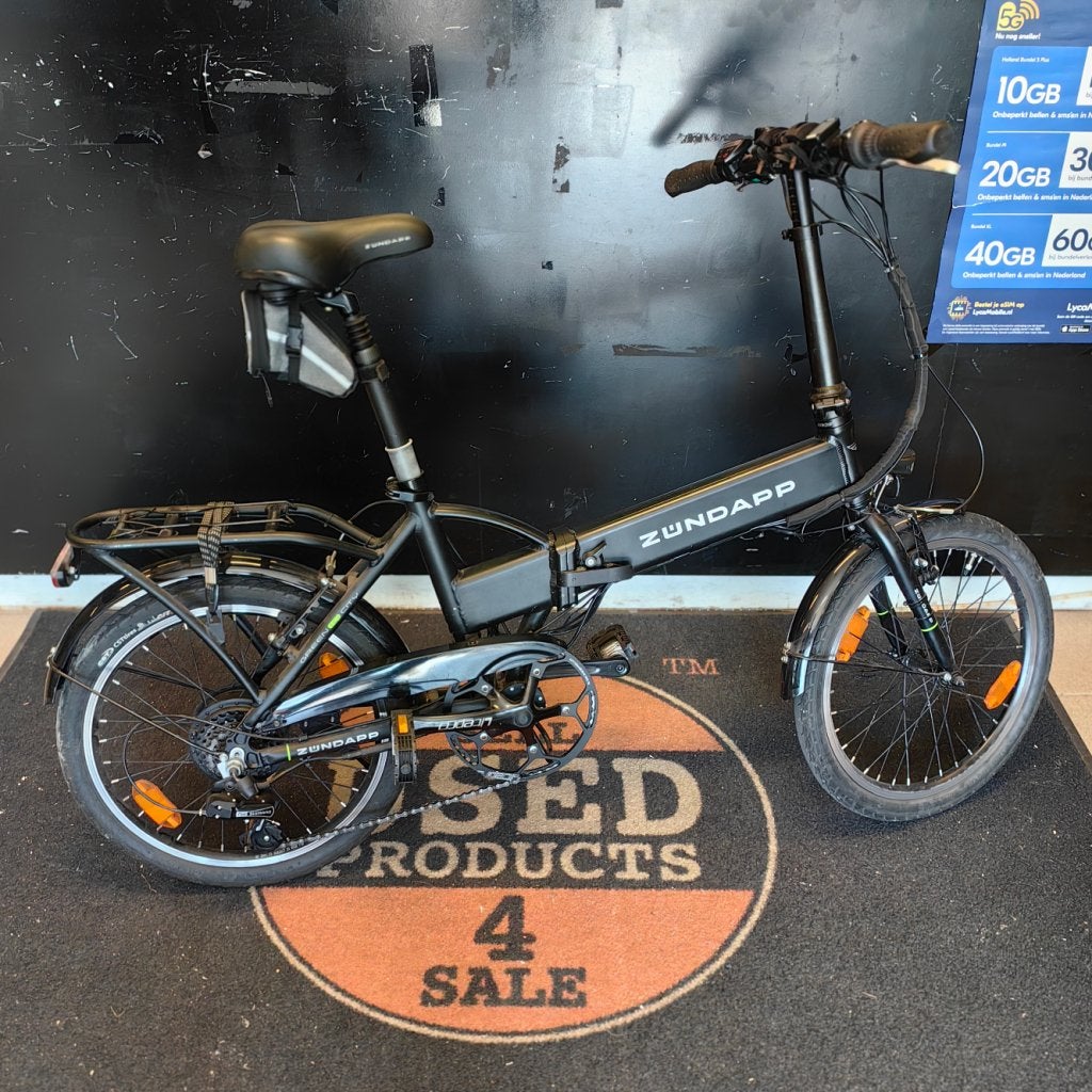 ZÜNDAPP Elektrische Vouwfiets 20 inch - In Nette Staat, Flex Ltd., Zo goed als nieuw, https://flex.com/contact-us, Nobelstraat 10, 5807 GA Oostrum LB, Limburg, Nederland