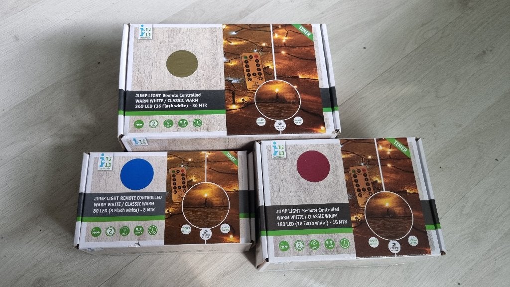 Intratuin Jump Light Kerstverlichting! NIEUW!, Ophalen of Verzenden, Nieuw