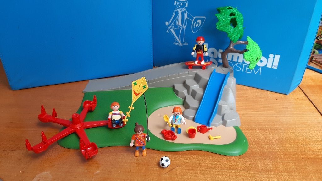 Speeltuin vakantie huis 4132 compleet, skatebaan glijbaan, Ophalen of Verzenden, Zo goed als nieuw, Complete set