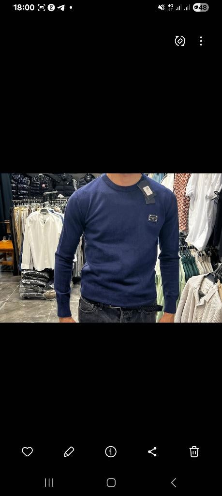 Dolce and Gabana trui Maat M, Kleding | Heren, Truien en Vesten, Dolce & Gabbana, Maat 48/50 (M), Zwart, Ophalen of Verzenden