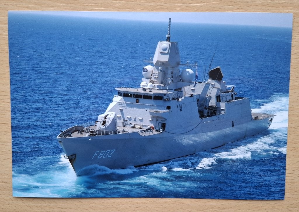 Foto marine: Zr Ms De Zeven Provinciën (F802), Verzamelen, Verzenden, Marine, Nederland, Foto of Poster