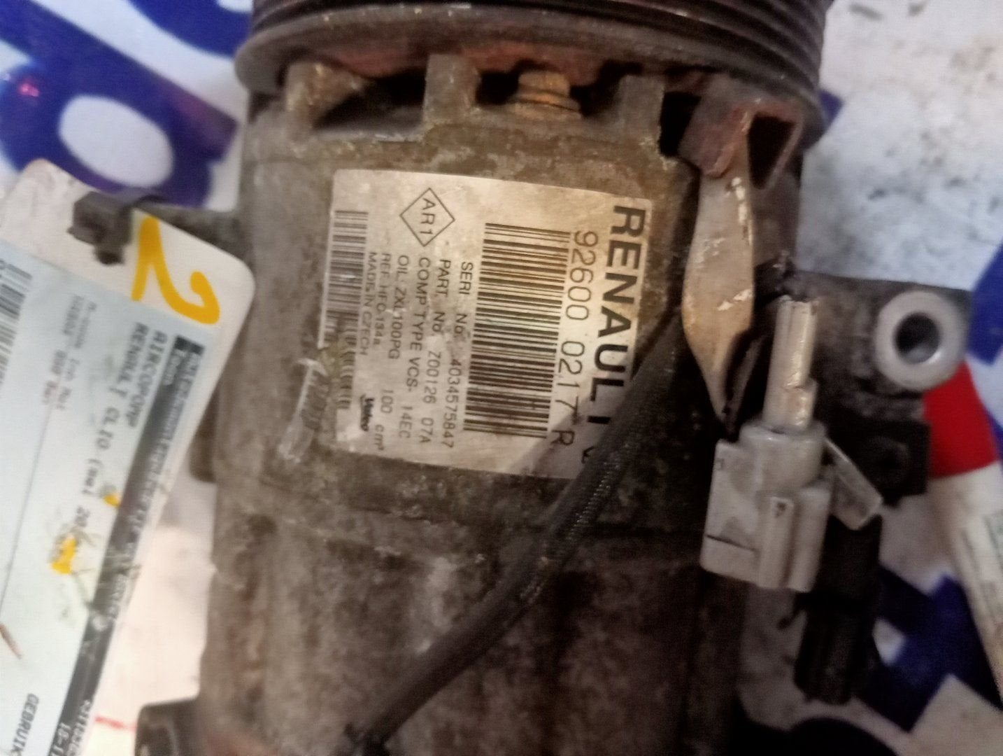 Renault Clio IV (5R) (2013 - 2021) Airco pomp 926000217R, Gebruikt, -, Renault, -