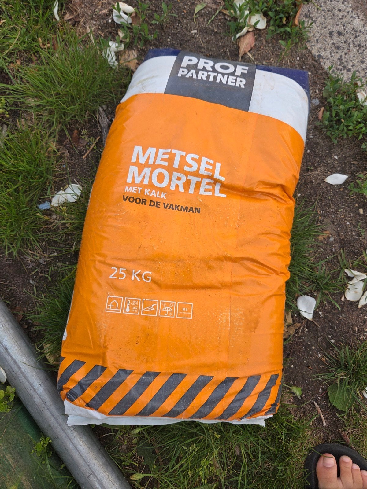 Metsel mortel, Ophalen of Verzenden, Bakstenen