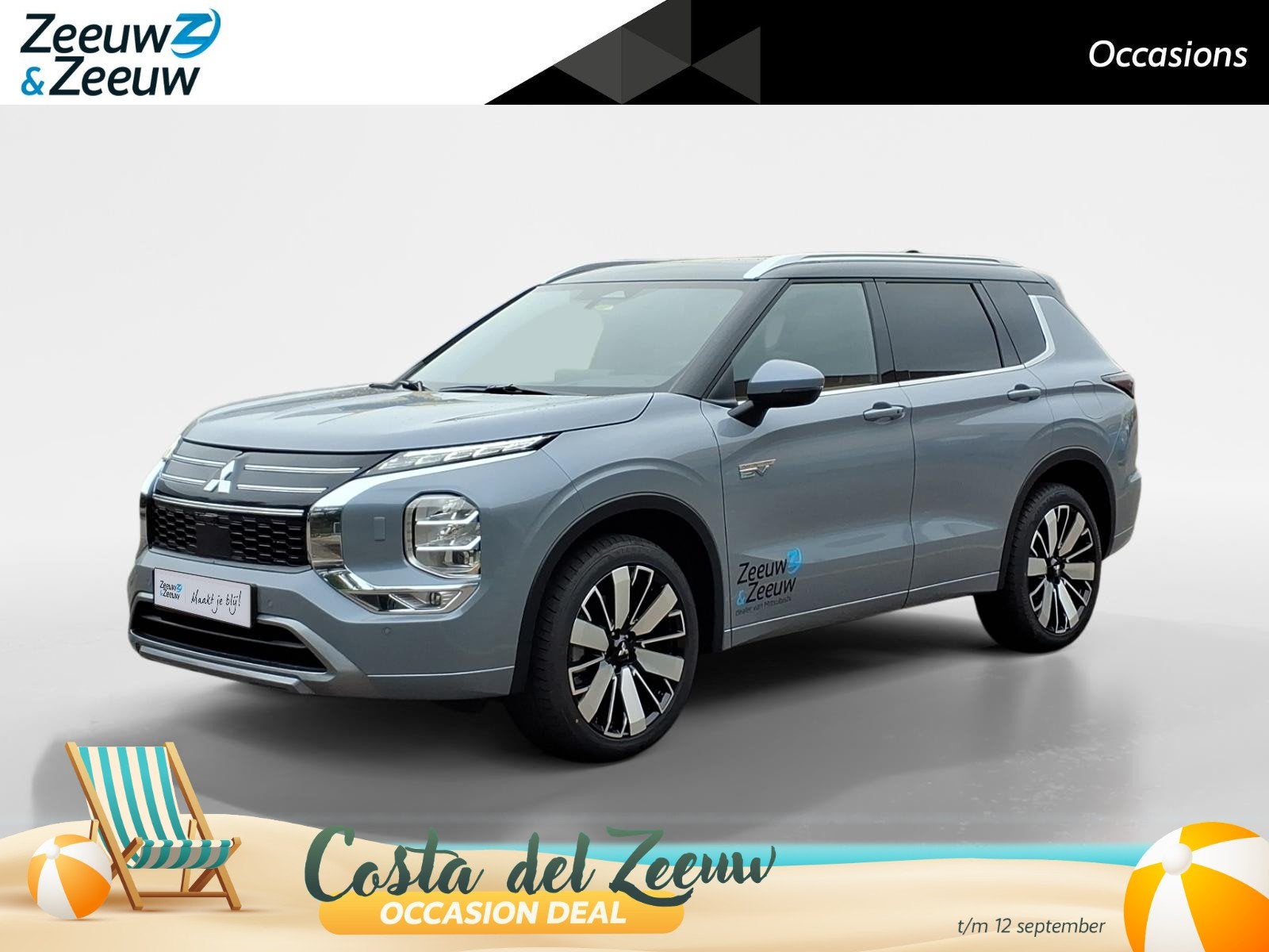 Mitsubishi Outlander 2.4 PHEV Instyle+ | Demoauto | Trekhaak, Auto's, Outlander, Euro 6, Vierwielaandrijving, Hybride Elektrisch/Benzine