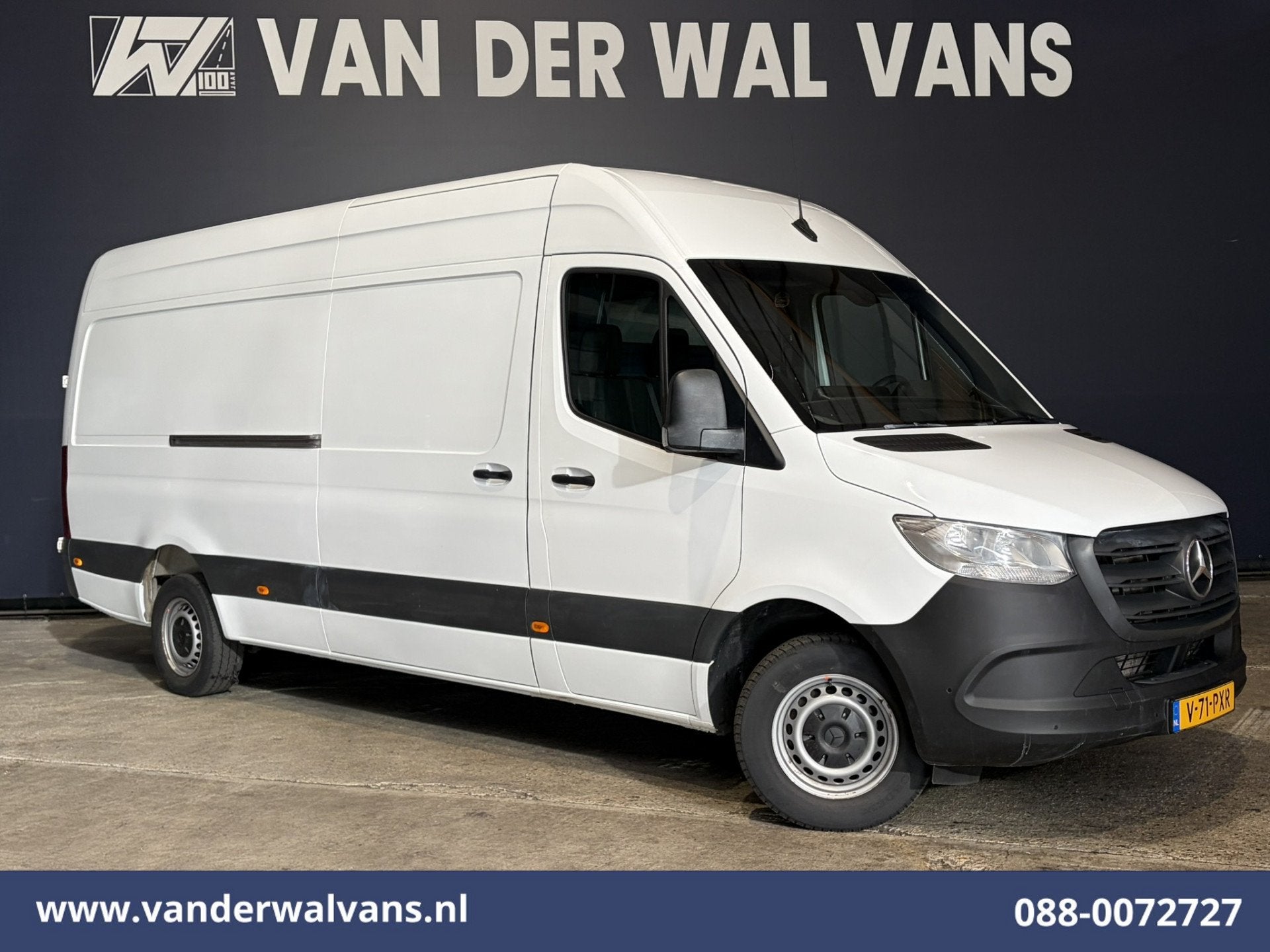 Mercedes-Benz Sprinter 317 CDI 170pk L3H2 Euro6 Airco | Appl, Auto's, Gebruikt, 4 cilinders, 2000 kg, 2517 kg