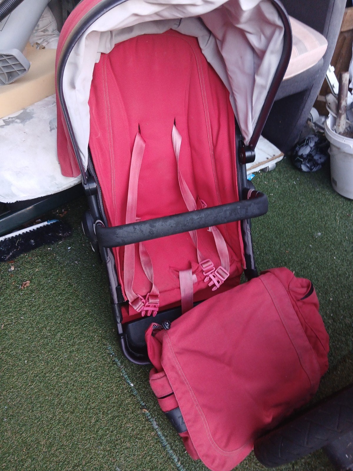 Joolz kinderwagen - Rood, Kinderen en Baby's, Ophalen of Verzenden, Gebruikt, Overige merken, Verstelbare rugleuning