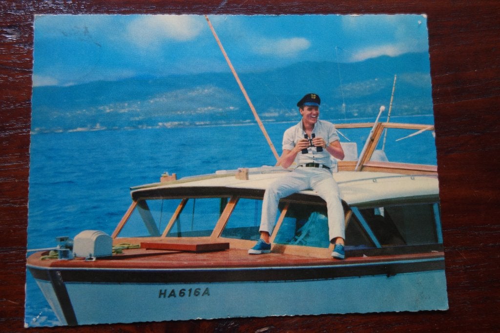 Briefkaart Elvis Presley, Ophalen of Verzenden, Gebruikt, Foto of Kaart