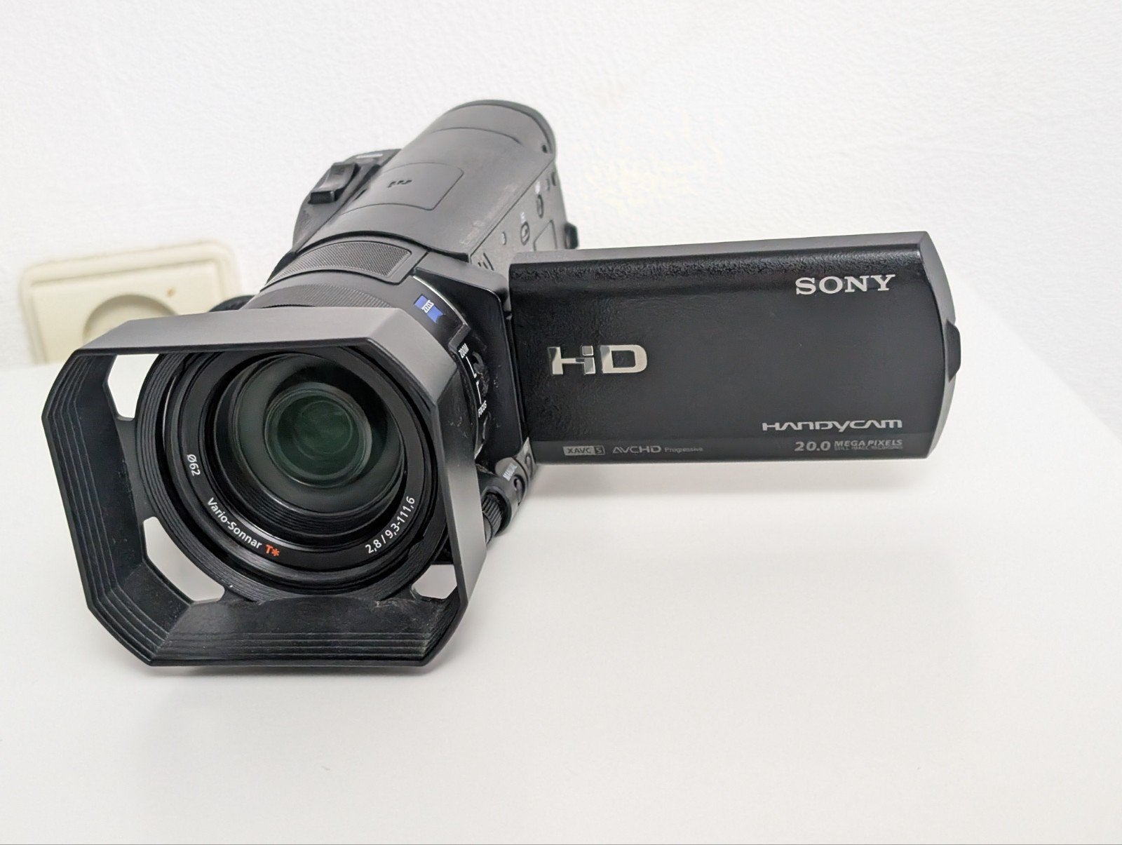 Mooie Sony HDR CX900e Pro Handycam HD camcorder videocamera, Audio, Tv en Foto, Videocamera's Digitaal, Ophalen, Zo goed als nieuw