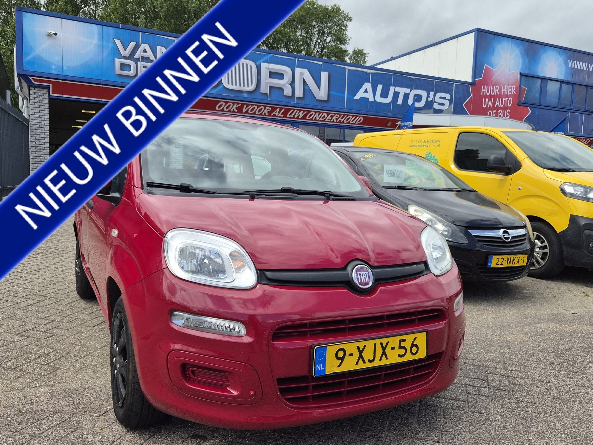 Fiat Panda 0.9 TwinAir Panda 5 Deurs Nw APK 3 Mnd Garantie, Auto's, Voorwielaandrijving, Stof, Gebruikt, Panda