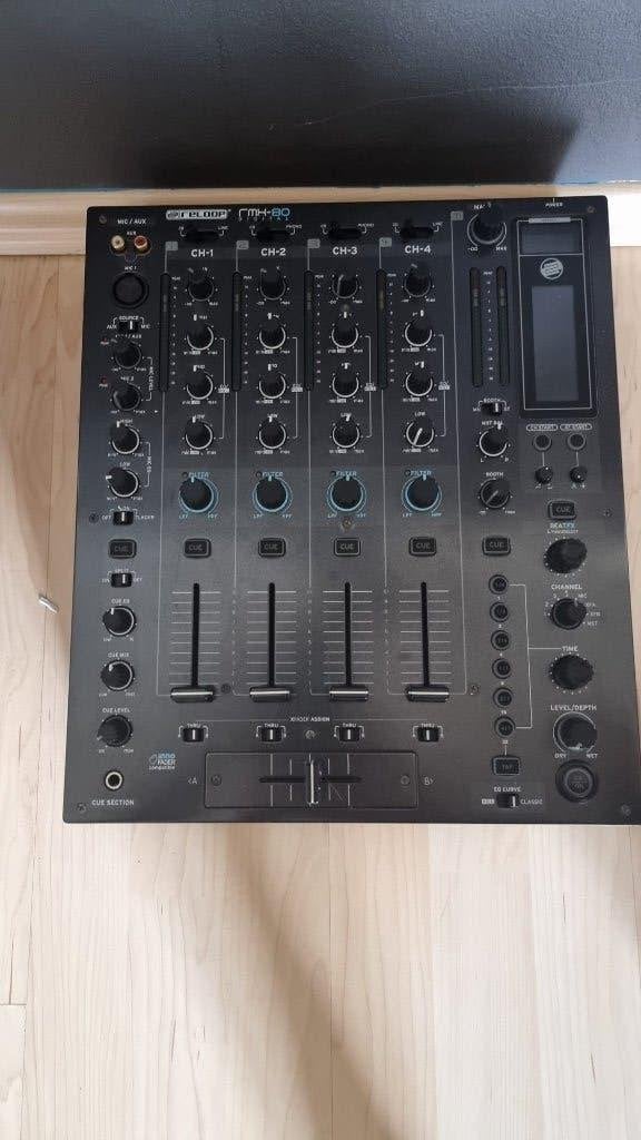 Reloop RMX80 Mixer, Muziek en Instrumenten, Mengpanelen, Ophalen, Zo goed als nieuw, Minder dan 5 kanalen, Microfooningang