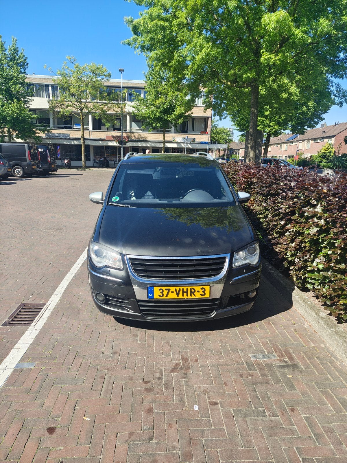 Volkswagen Touran VAN grijskenteken gtd dsg, Euro 5, Zwart, Volkswagen, Zwart
