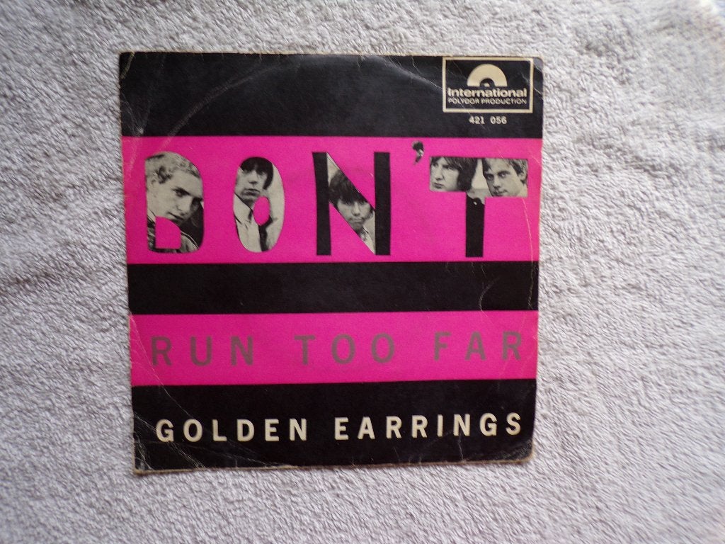 Golden Earrings - DON"T run too far ( sixties ), Fotohoes, Verzenden, Gebruikt, Pop