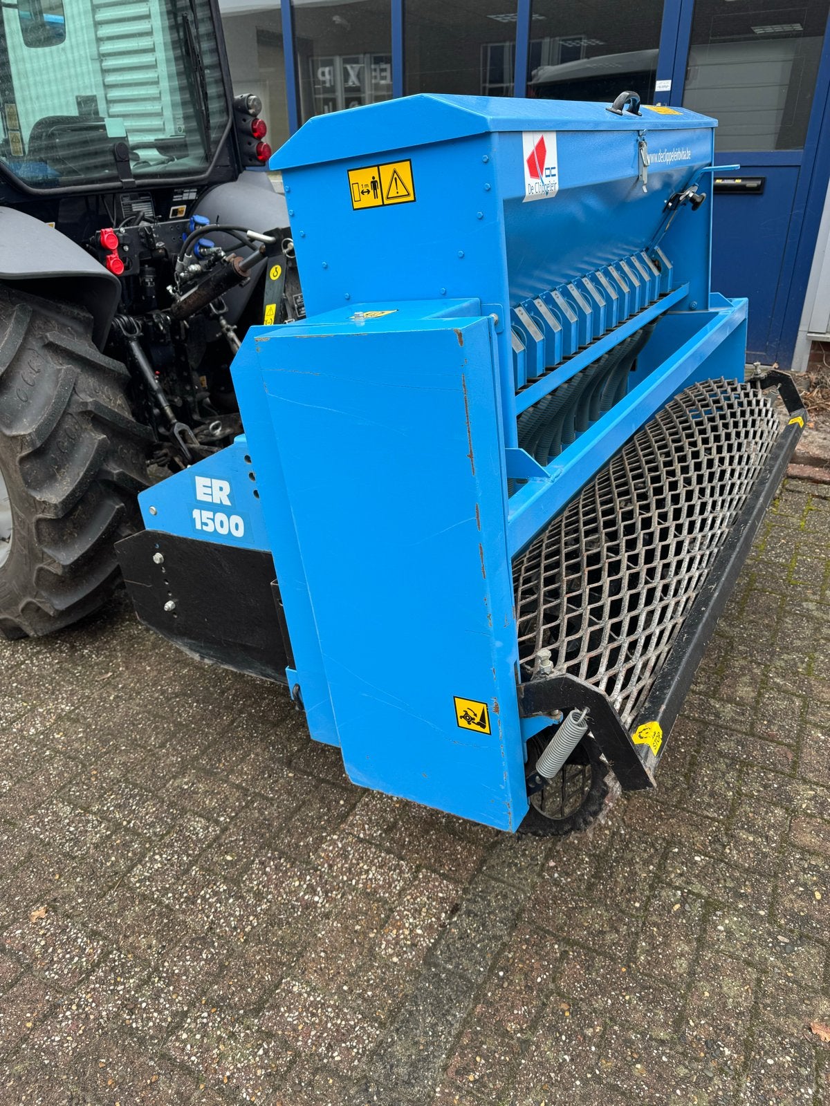 Sicma ER 1500 Zaaimachine met Roterende Eg, Ophalen