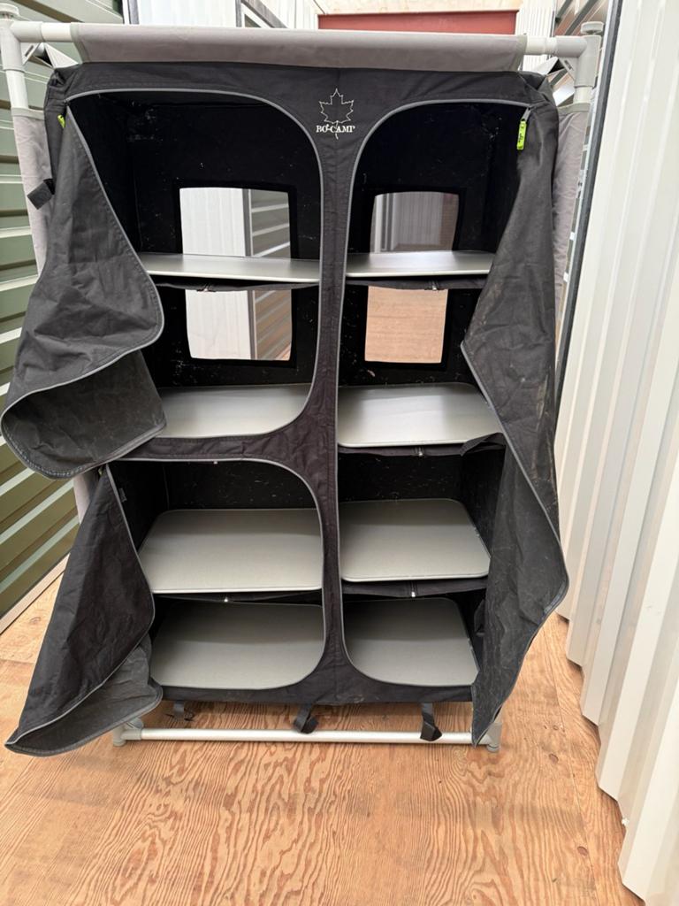 Bo-Camp hang/legkast voor op de camping, Ophalen, Campingkast