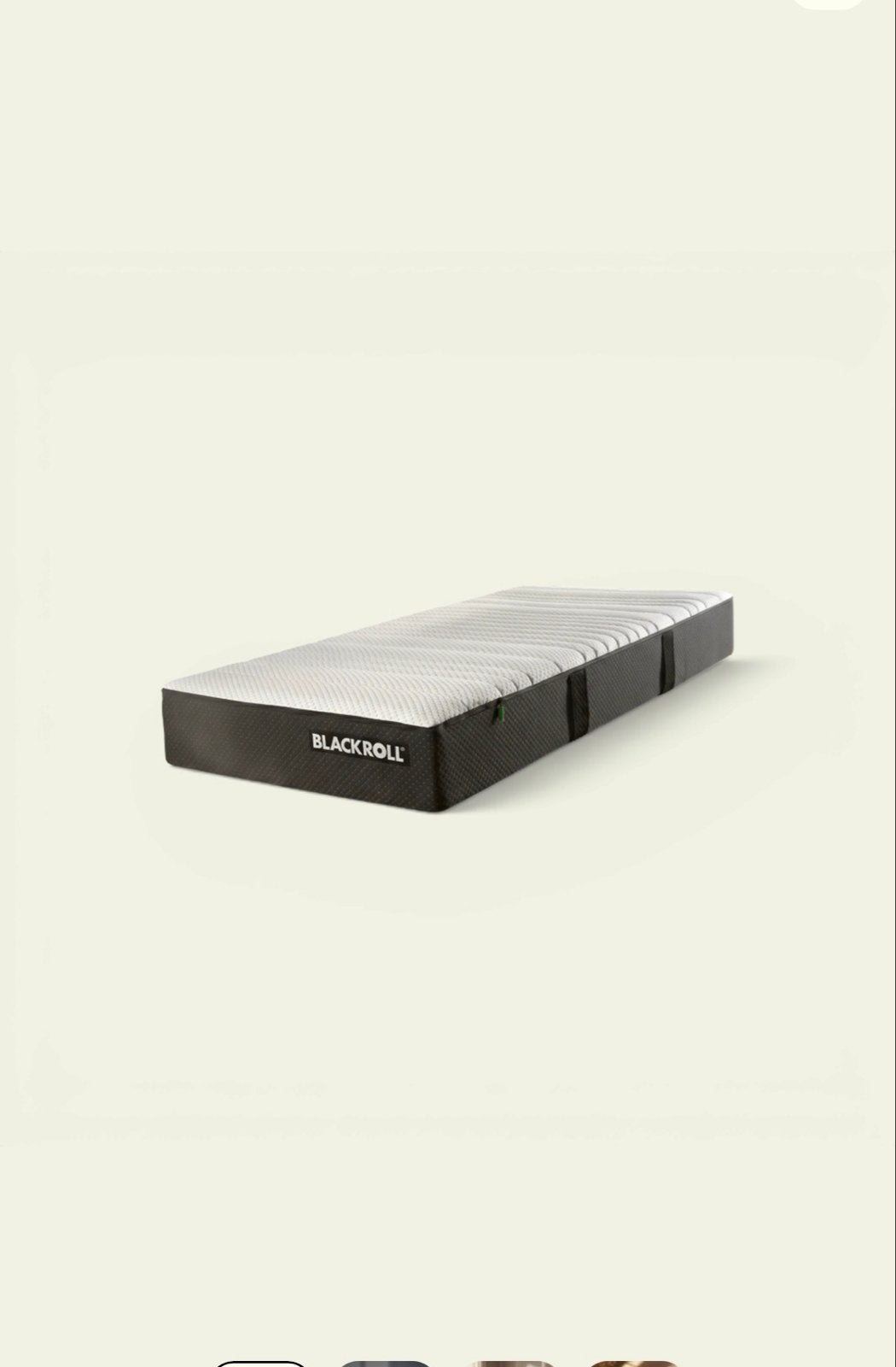 Schuimmatrass Blackroll Recovery Base 2.0 NIEUW, 90 cm, Eenpersoons, Nieuw, Ophalen of Verzenden