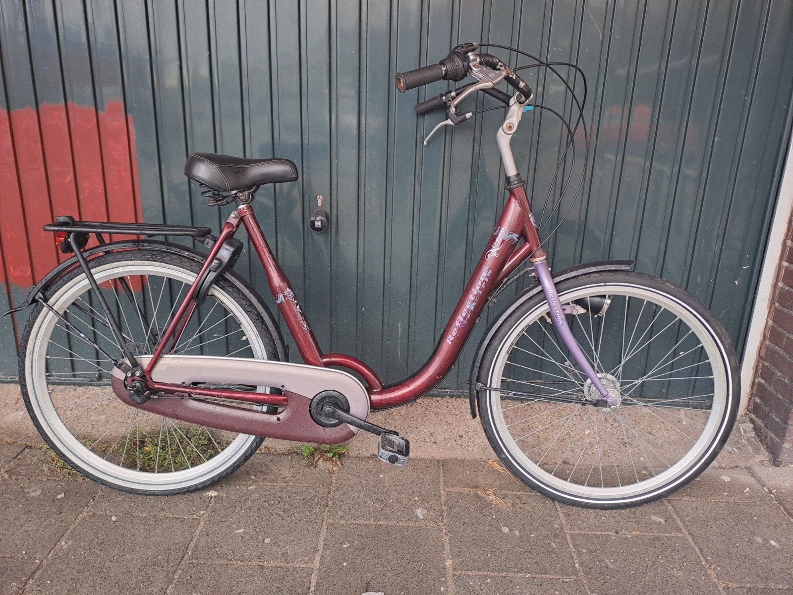 Te koop: Leuke damesfiets / moederfiets €50,-, Fietsen en Brommers, Gebruikt, 0 zitjes, Trommelrem, Ophalen