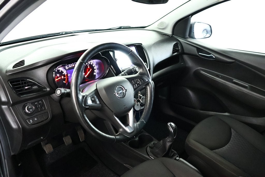 Opel KARL 1.0 ecoFLEX Edition ROCKS / CarPlay / Cruisecontro, Voorwielaandrijving, Stof, Gebruikt, Zwart