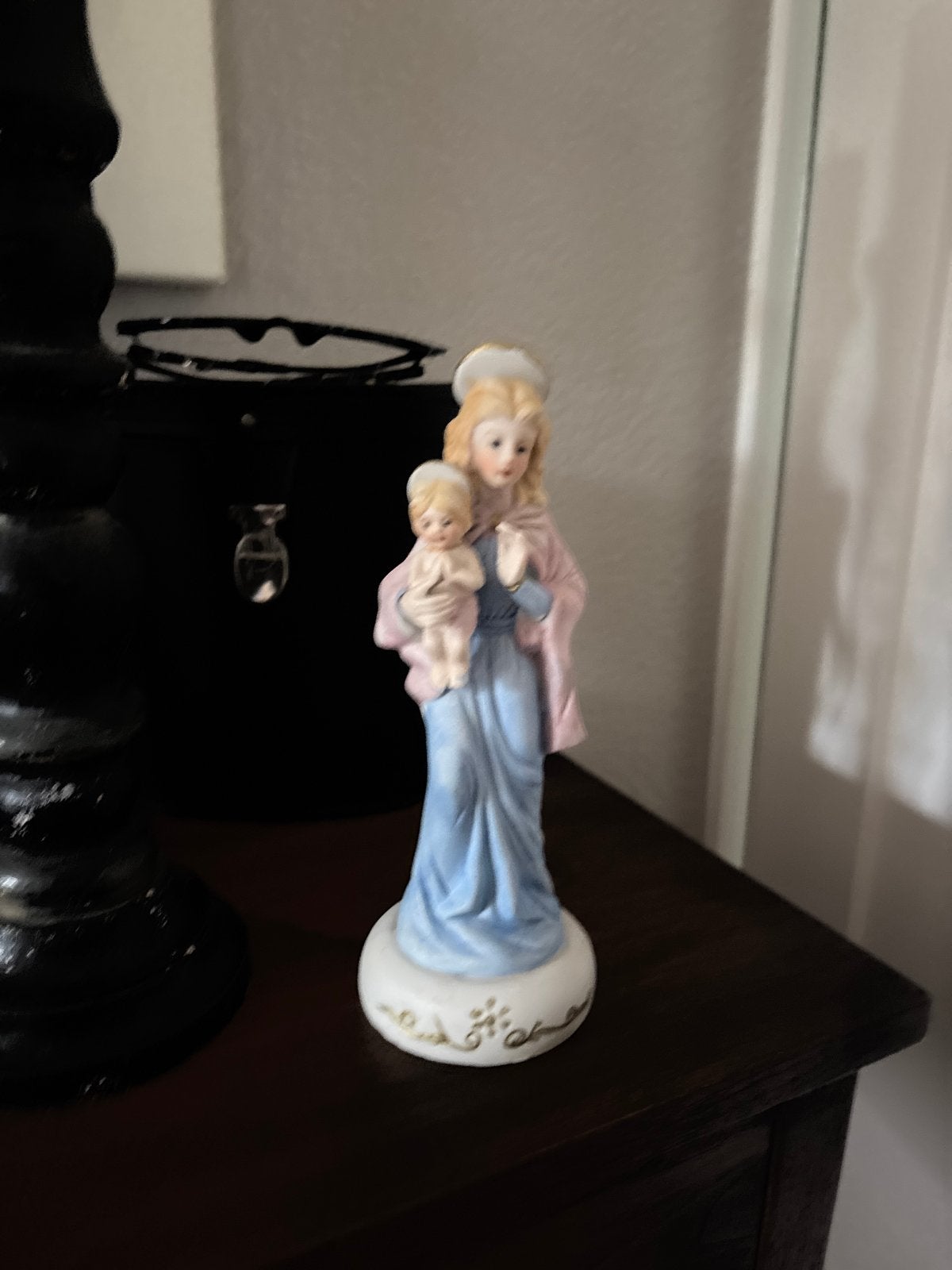 Vintage Maria met Kind beeldje - 23cm hoog - Made in Japan, Ophalen of Verzenden