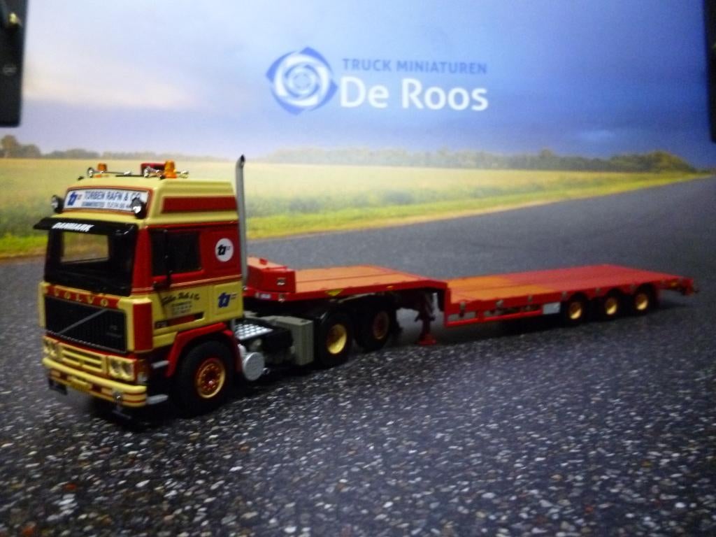 WSI Volvo F12 Torben Rafn met certificaat, Hobby en Vrije tijd, Modelauto's | 1:50, Ophalen of Verzenden, Nieuw, Bus of Vrachtwagen