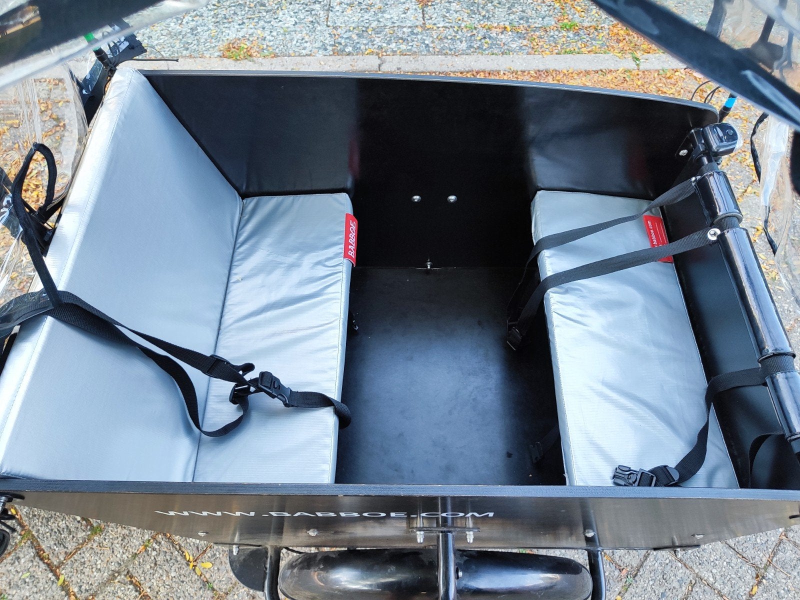 Babboe Big-E bakfiets | Gereviseerde accu | Zeer goede staat, 4 kinderen of meer, Gebruikt, Elektrisch, Trommelrem
