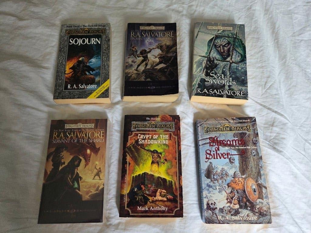 Forgotten realms novels. Salvatore, Ophalen of Verzenden, Gelezen