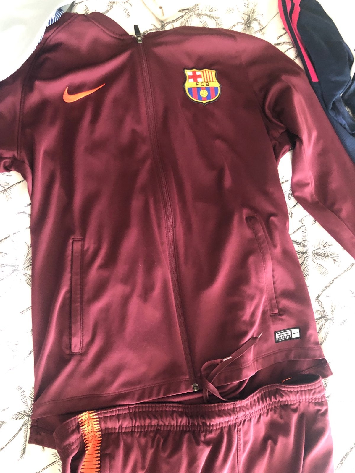 Nike FC Barcelona Trainingspak - Maat M, Maat 48/50 (M), Ophalen of Verzenden, Zo goed als nieuw, Voetbal