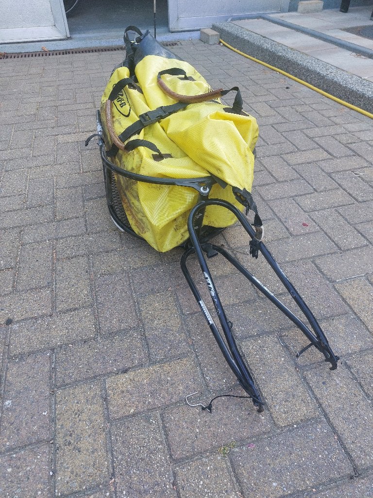 te koop Bob Yak, Fietsen en Brommers, Fietsaccessoires | Aanhangers en Karren, Gebruikt, Bagagekar, 40 tot 60 kg, Ophalen
