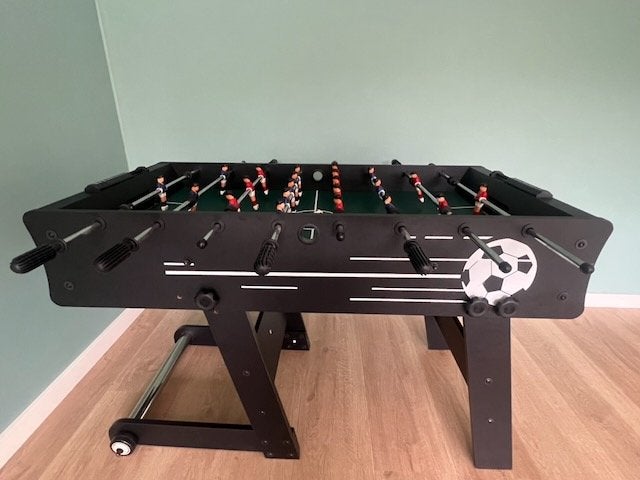 Foto 2 van Cougar Scorpion Kick voetbaltafel (opklapbaar, zwart) ZGAN