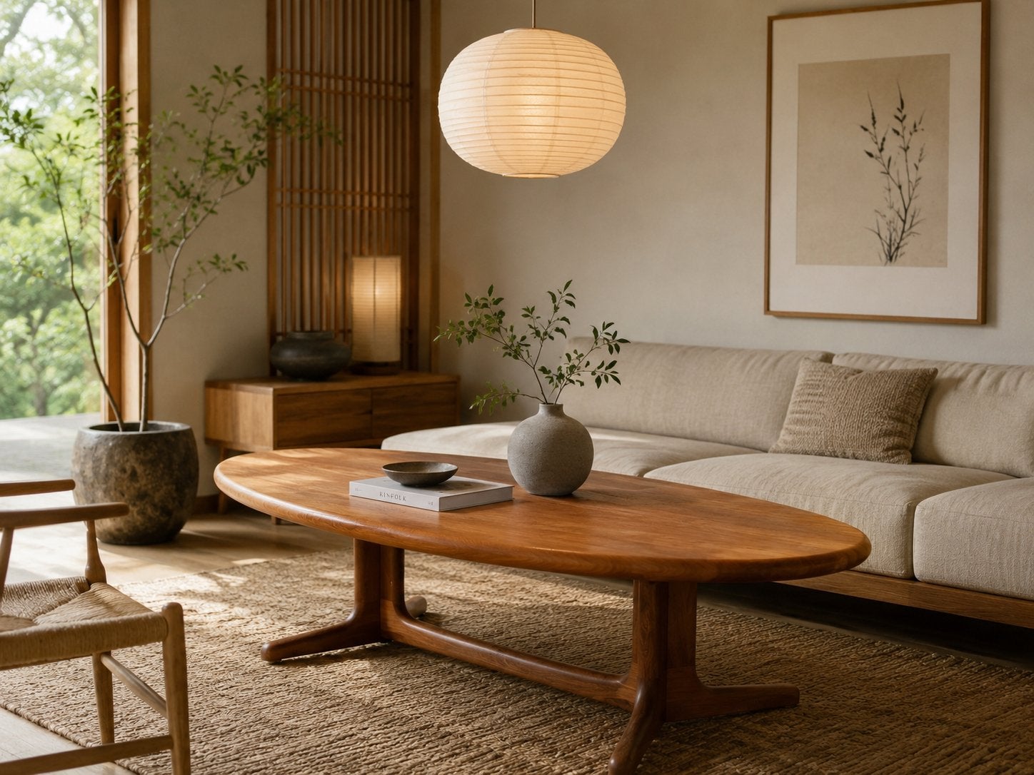 Glostrup Teak Danish Japandi Design salontafel, Huis en Inrichting, Tafels | Salontafels, Ophalen, Teakhout, 50 tot 100 cm, Zo goed als nieuw