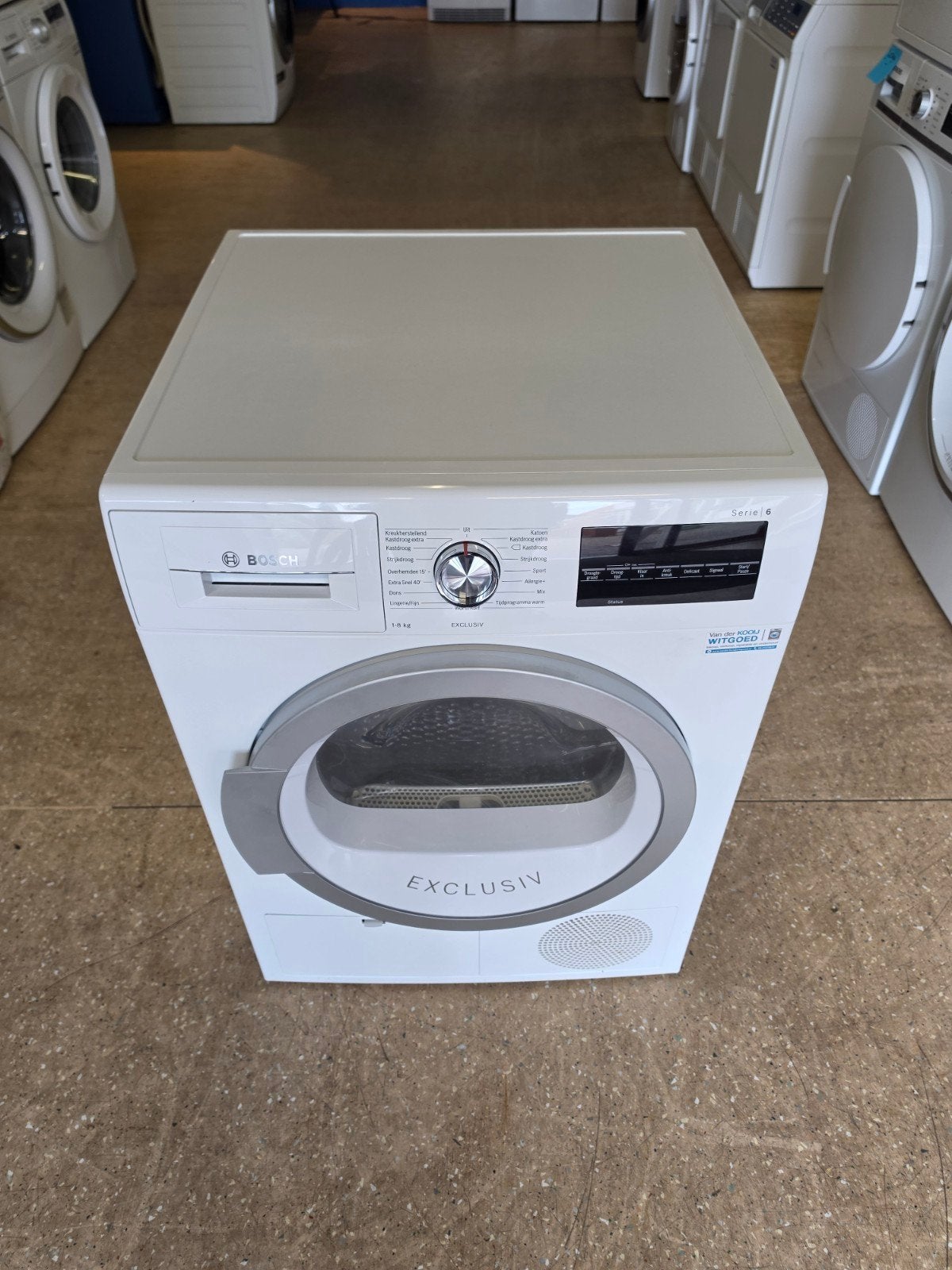 Bosch Serie 6 warmtepompdroger | 8 kilo | A+++ | Garantie ✅️, Bosch, Jirnsum, Anti-kreukfase, Overige typen