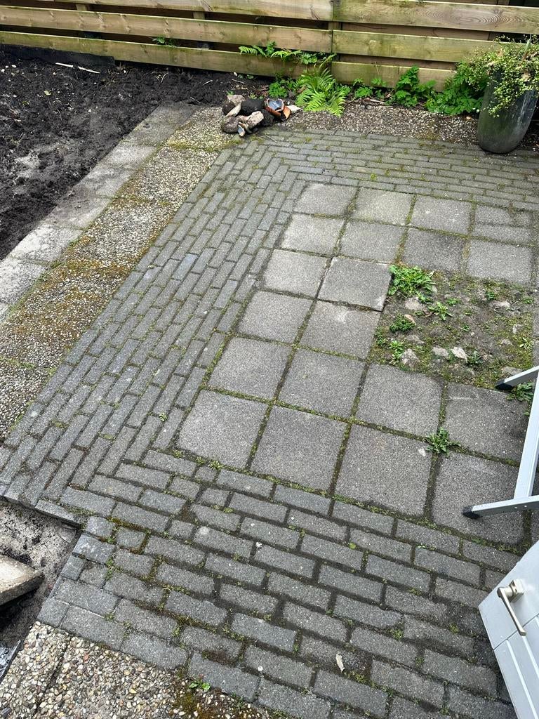Gratis af te halen bestratingen, Ophalen, Gebruikt, Klinkers, 10 m² of meer