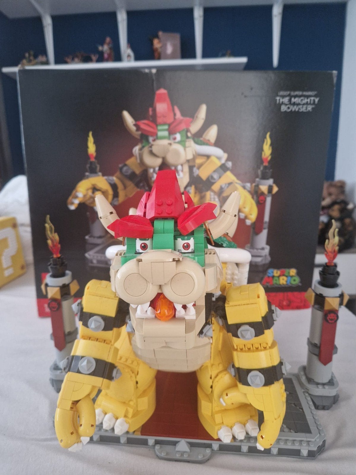 Lego Mario Bowser 71411, Kinderen en Baby's, Ophalen, Inclusief instructies, Overige thema's, Lego