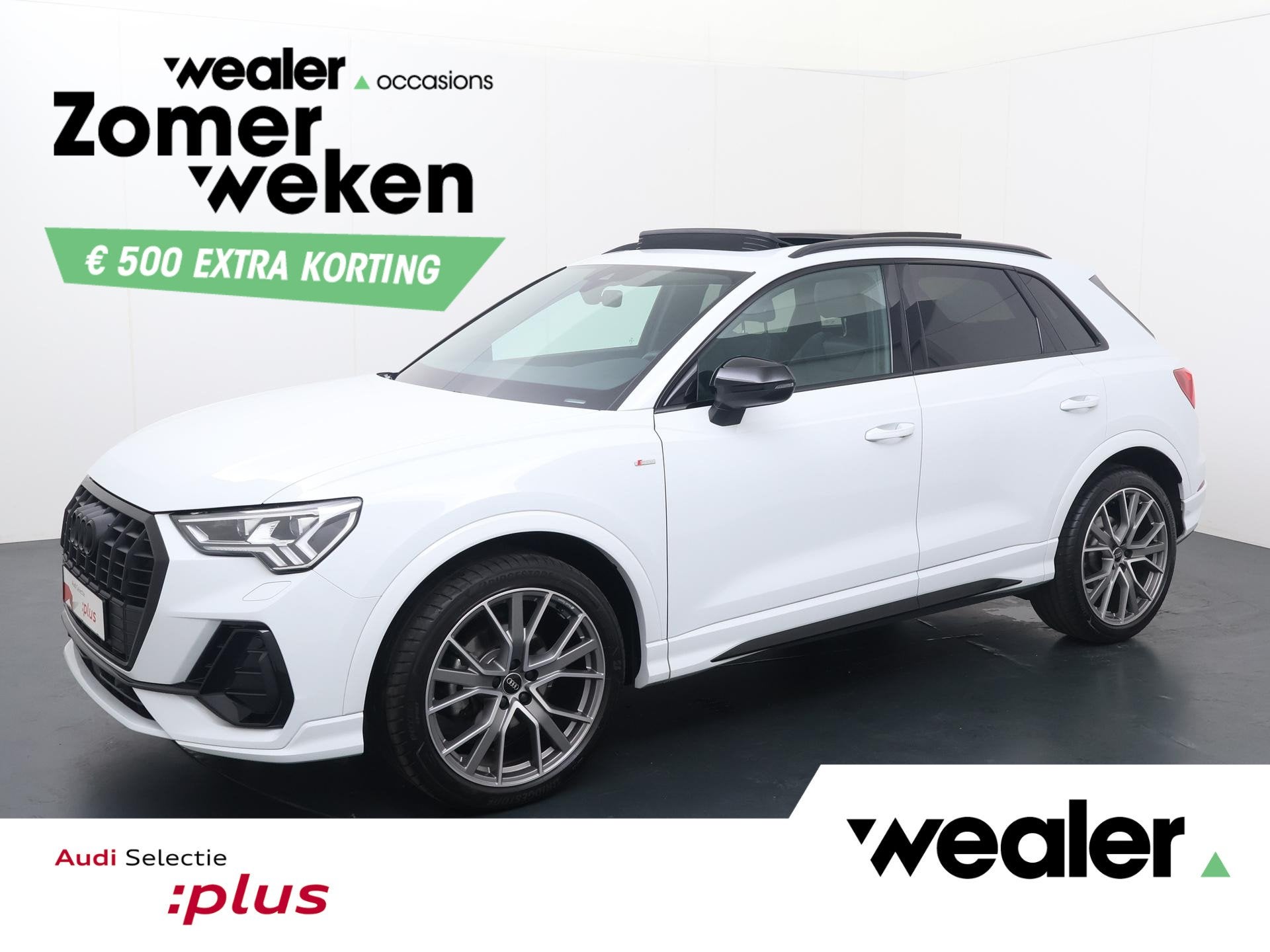 Audi Q3 35 TFSI S edition Competition | 150 PK | Automaat |, Auto's, Audi, 4 cilinders, Wit, Bedrijf, 1470 kg