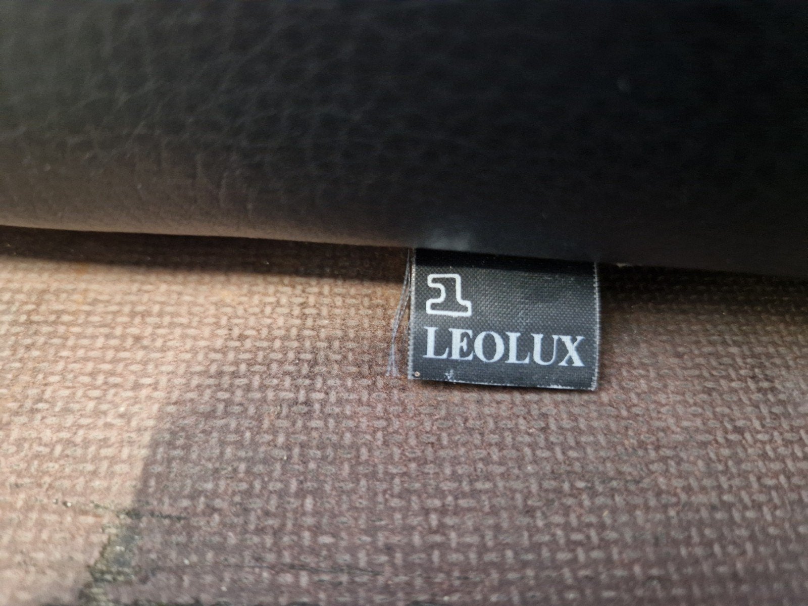 Foto 11 van Leolux 3-zits bank en fauteuil - Fiabo - Zwart leer
