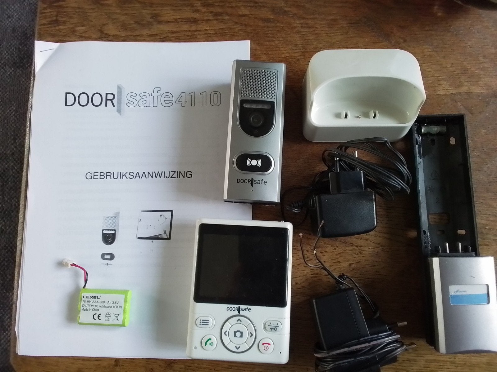 deurbel camera + monitor, Ophalen of Verzenden