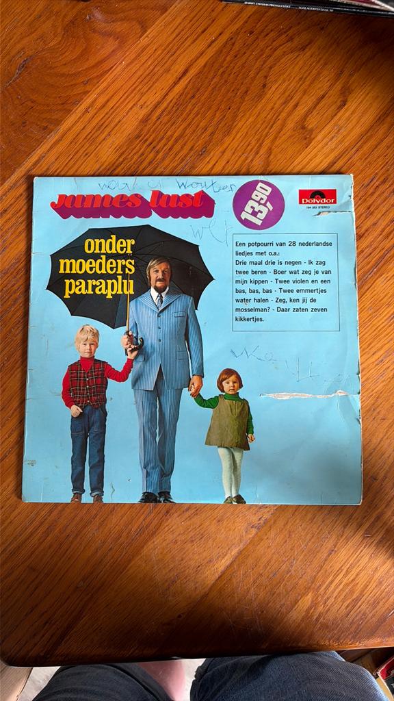 James Last - Onder Moeders Paraplu (Vinyl LP), Ophalen of Verzenden, 1970 - 1979, Gebruikt, 12 inch