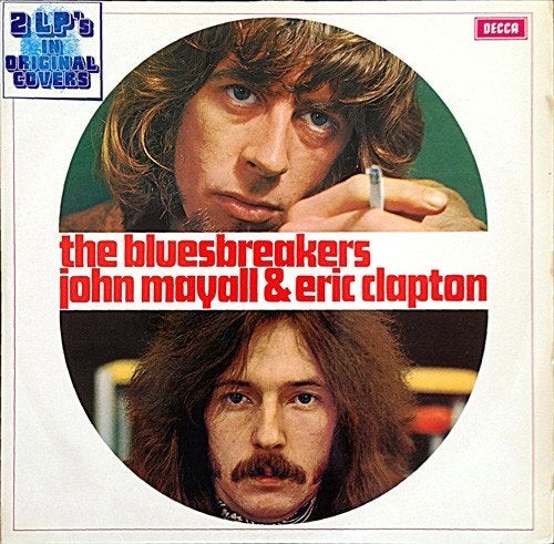 2LP - John Mayall, Eric Clapton-The Bluesbreakers, LP, Beschermende buitenhoes, Ophalen of Verzenden, Zo goed als nieuw