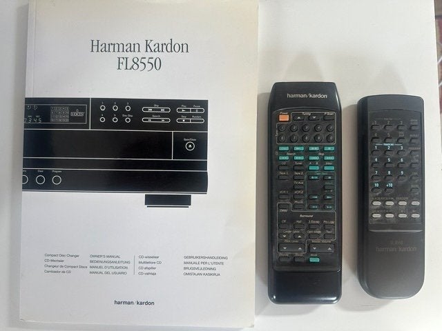 Harman Kardon receiver i.c.m. harman kardon 5 cd-wisselaar, Ophalen, Gebruikt, 120 watt of meer, Overige merken