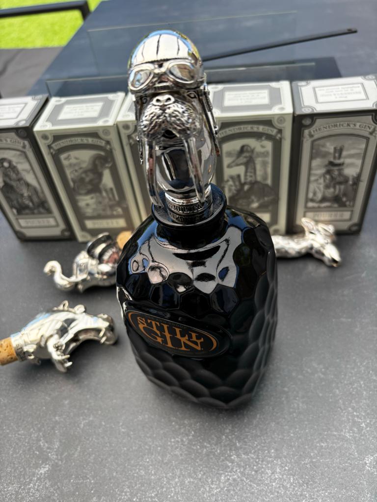 Hendrick's Gin Schenktuiten - Complete Serie 5 Dieren, Overige typen, Ophalen of Verzenden, Metaal, Overige merken