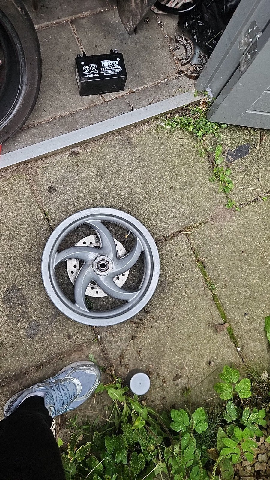 Piaggio Fly voorvelg 12 inch - Gebruikt, Ophalen of Verzenden, Gebruikt, Overige typen, Piaggio