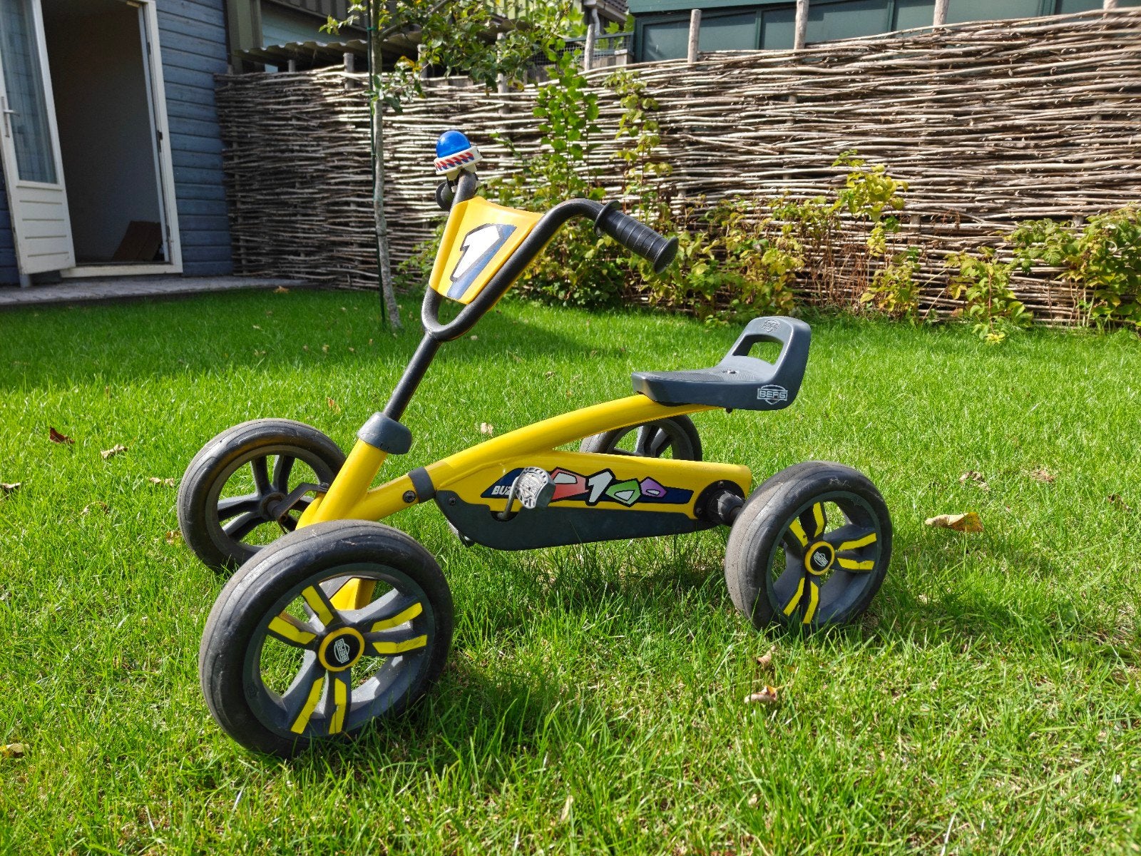 Berg Buzzy Nitro skelter - Geel, Kinderen en Baby's, Ophalen, Gebruikt, Berg