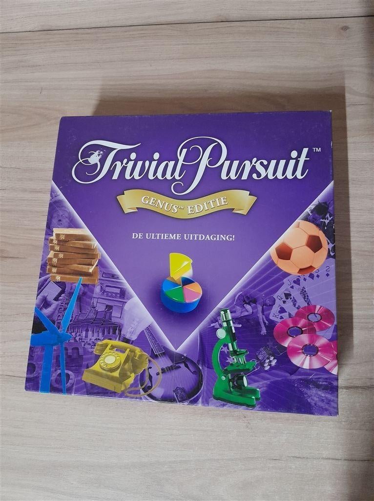 Trivial Pursuit Genus editie - de ultieme uitdaging - trivia, Verzenden, Zo goed als nieuw
